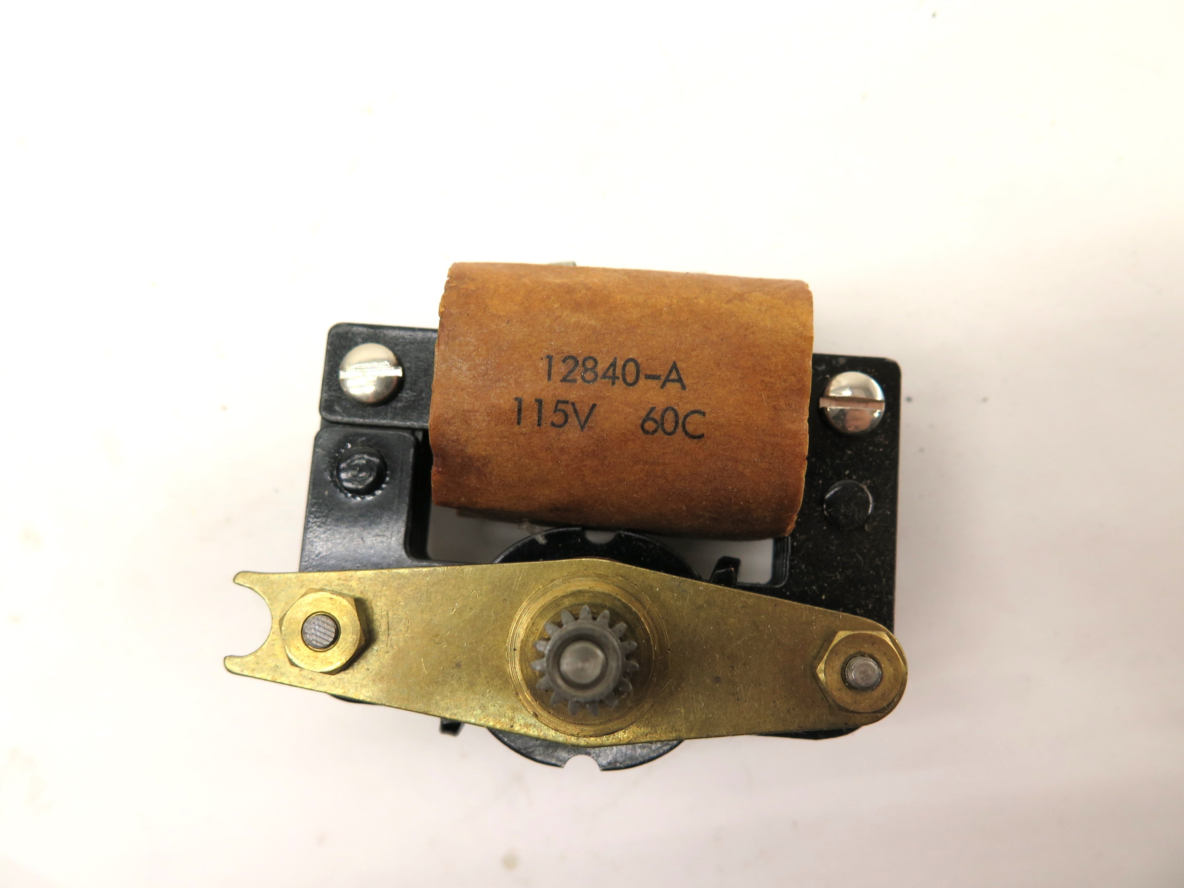 Esterline Angus Electric 12840-A  AC Motor 115VAC 1PH 60hz 13535 Winding - Advance Operations