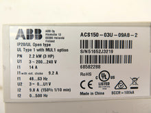 Load image into Gallery viewer, ABB ACS150-03U-09A8-2 AC Drive 3HP (2.2kW) 200-240V - Advance Operations
