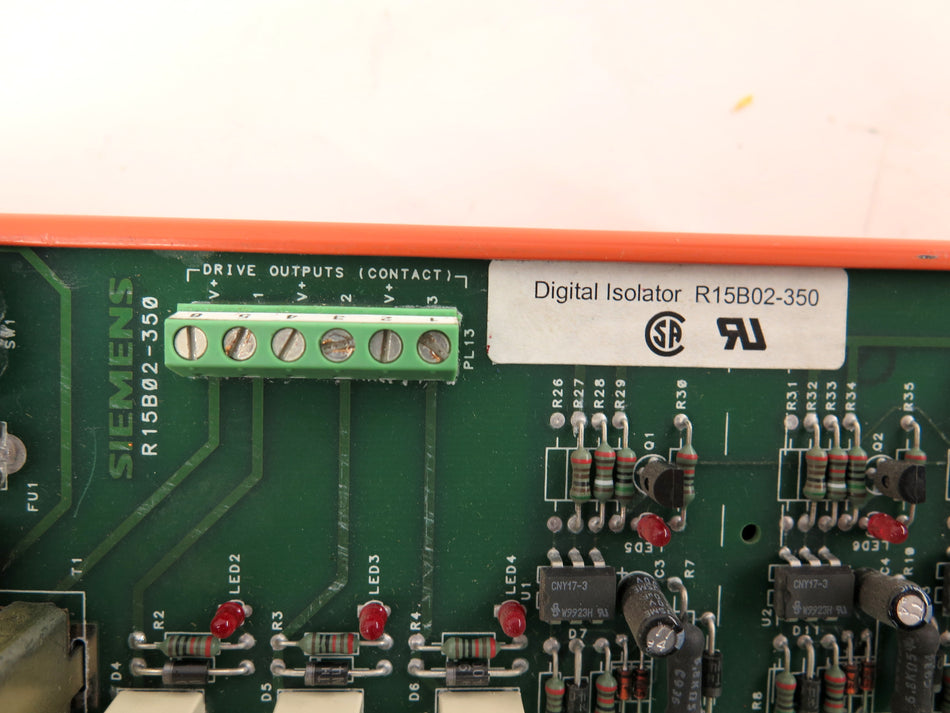 Siemens R15B02-350 Digital Isolator Board - Advance Operations