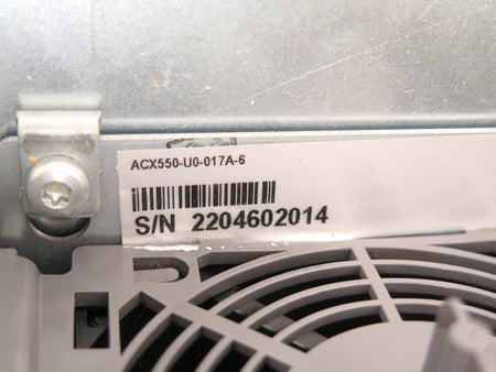 ABB ACH550-PDR-017A-6 / ACX550-U0-017A-6 AC Drive 15HP 500/600V 17A - Advance Operations