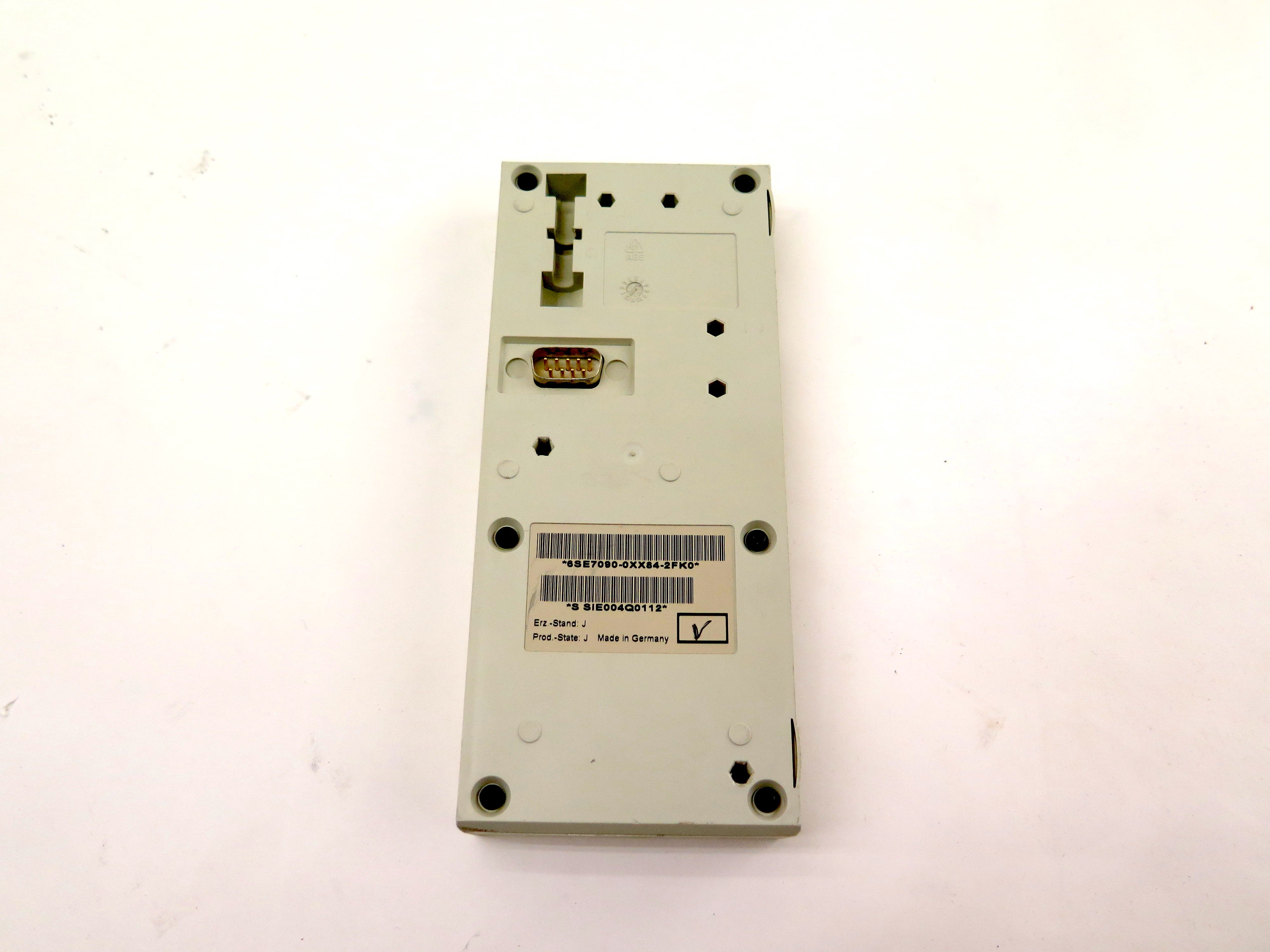 Siemens 6SE7090-0XX84-2FK0 Inverter Operator Panel - Advance Operations