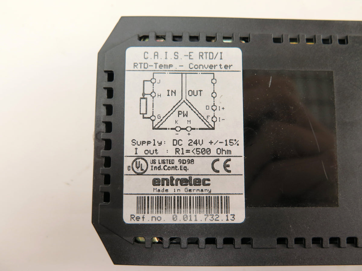 Entrelec C.A.I.S.-E RTD/I Converter DC 24V 0.011.732.13 - Advance Operations