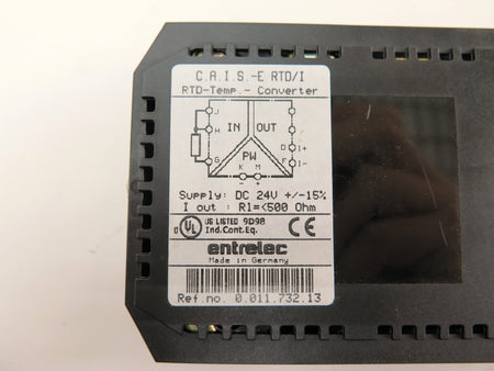 Entrelec C.A.I.S.-E RTD/I Converter DC 24V 0.011.732.13 - Advance Operations