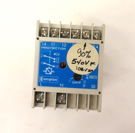 Crompton 252-PVUU Protector Relay 120V DE-Energize - Advance Operations