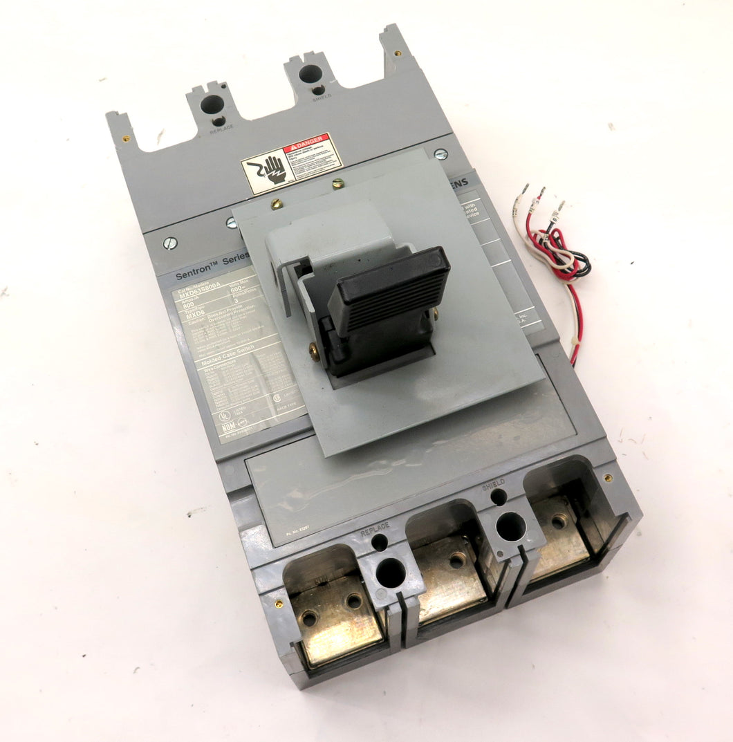 Siemens MXD63S800A 800A 3P 600V Molded Case Switch - Advance Operations