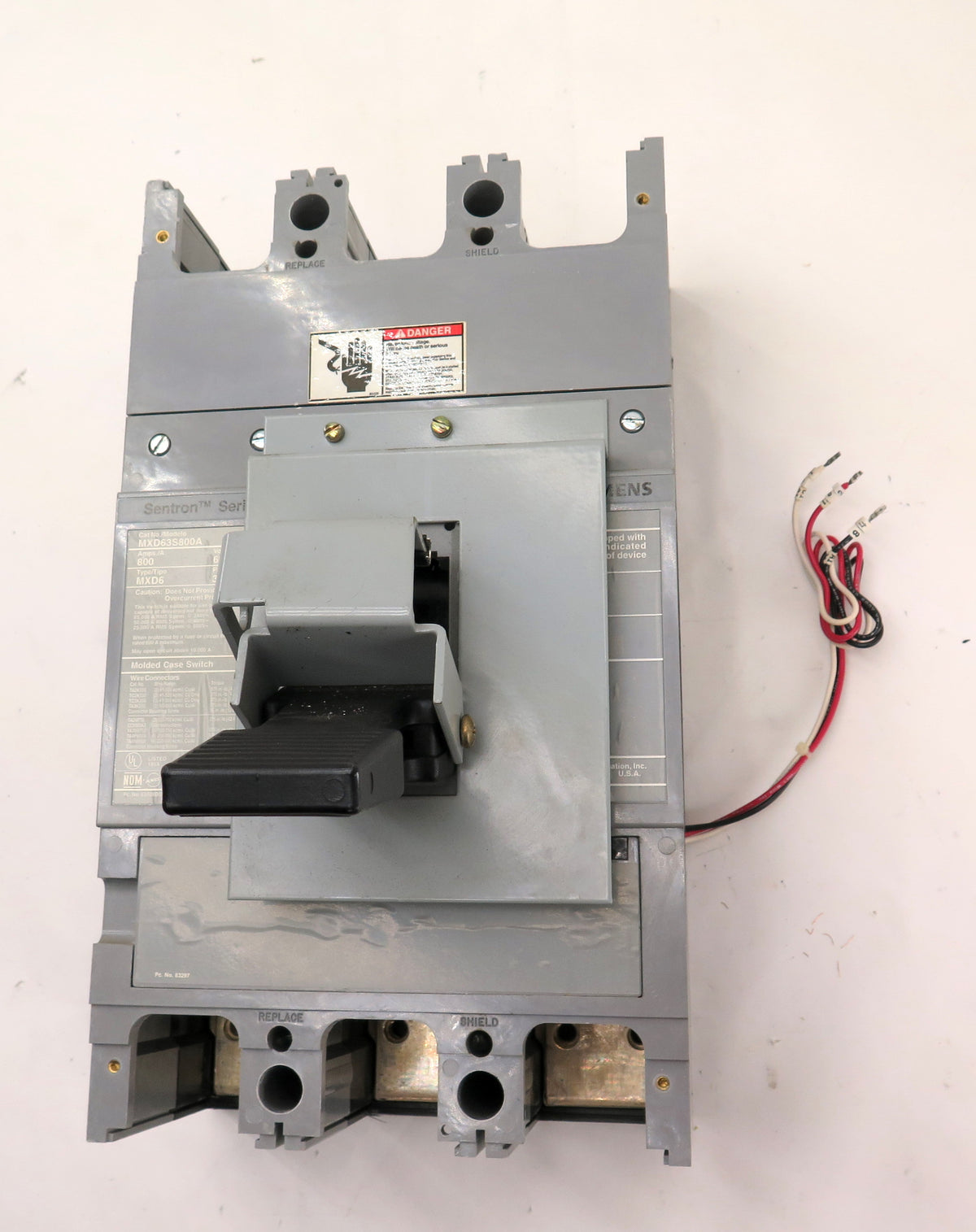 Siemens MXD63S800A 800A 3P 600V Molded Case Switch - Advance Operations