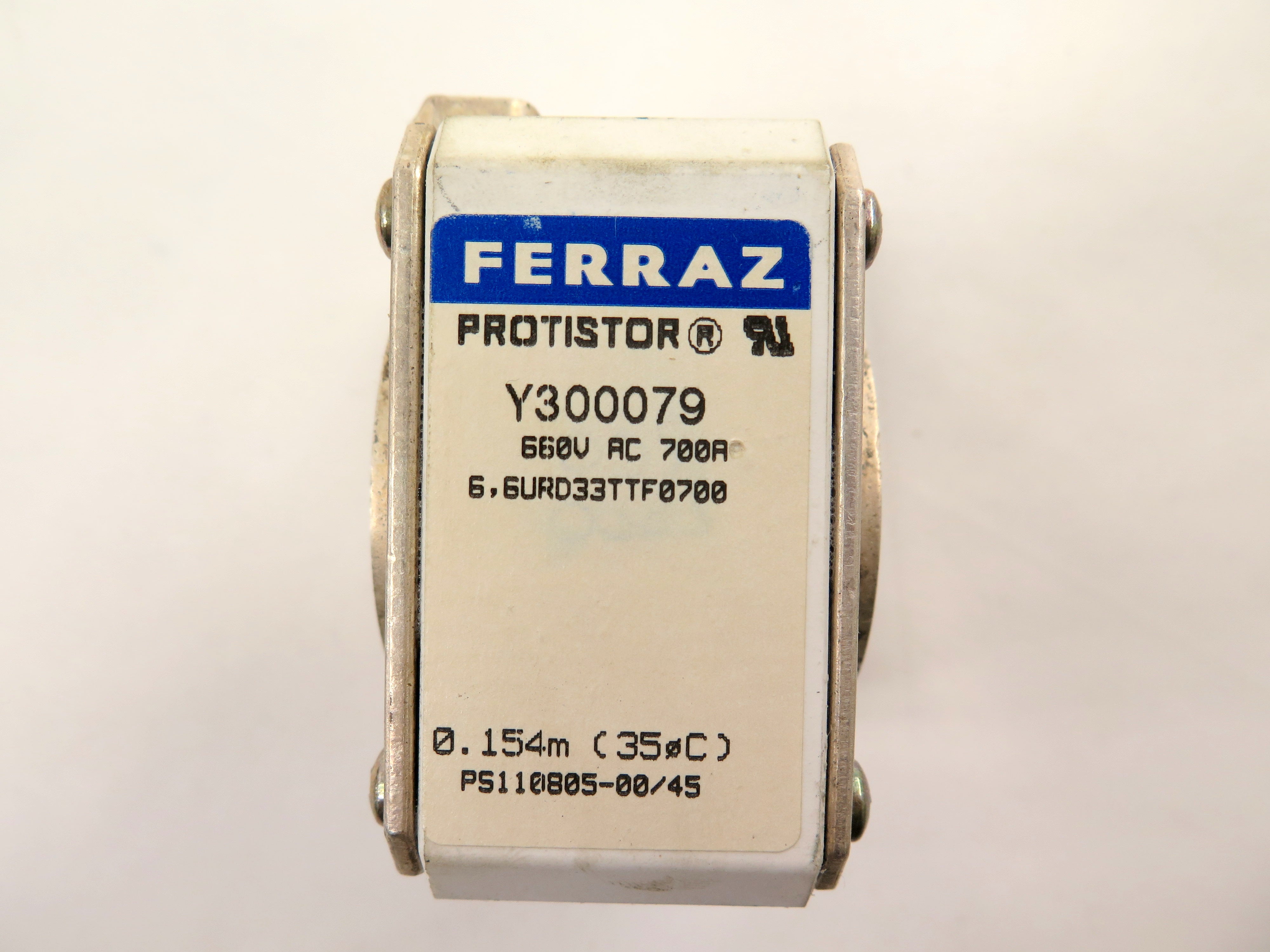 Ferraz Shawmut Y300079 Protistor 660Vac 700A - Advance Operations