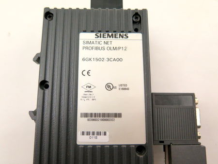 Siemens 6GK1502-3CA00 Profibus Optical Link Module OLM/P12 - Advance Operations