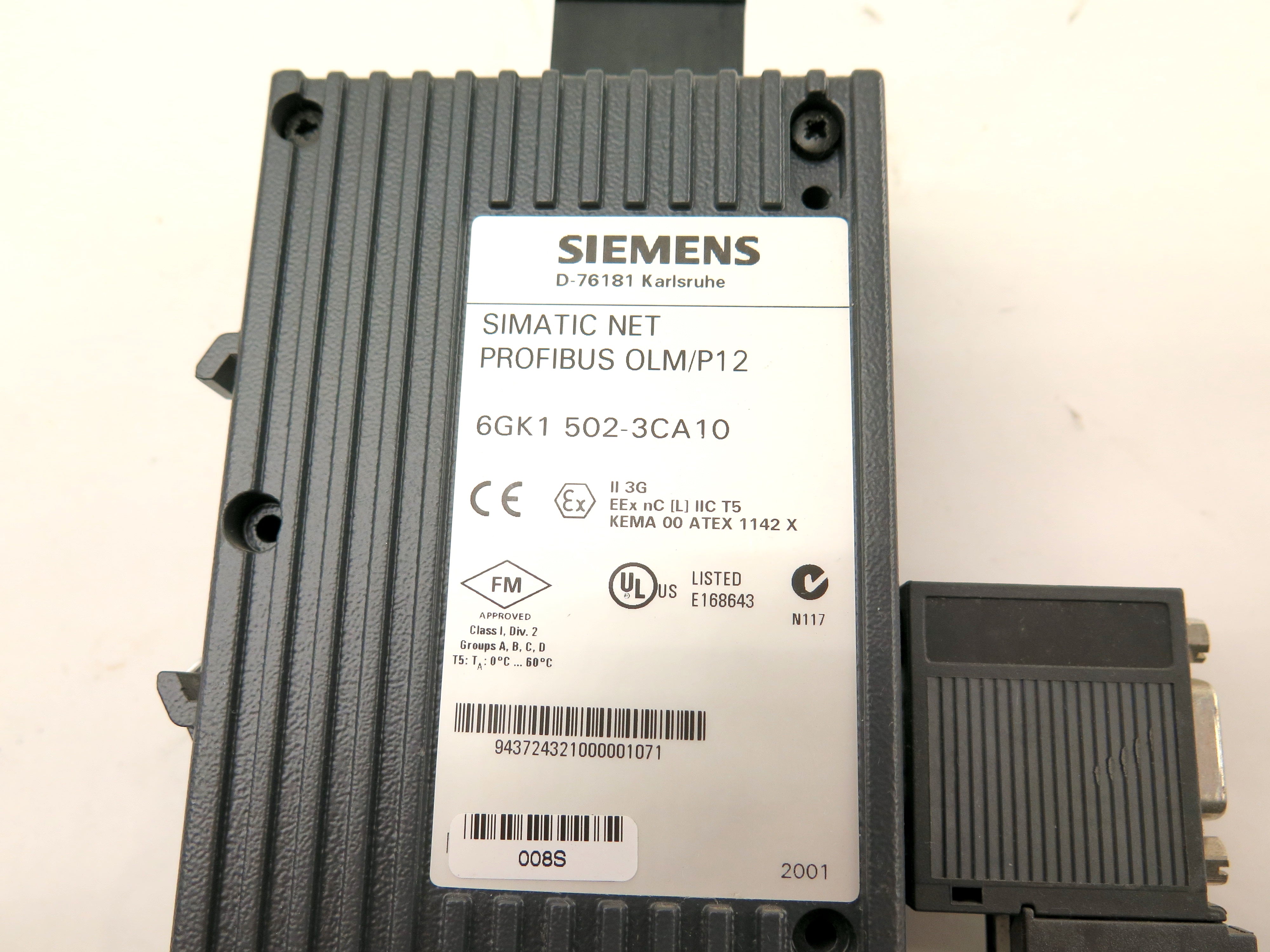 Siemens 6GZK1 502-3CA10 Simatic Net Profibus OLM/P12 - Advance Operations