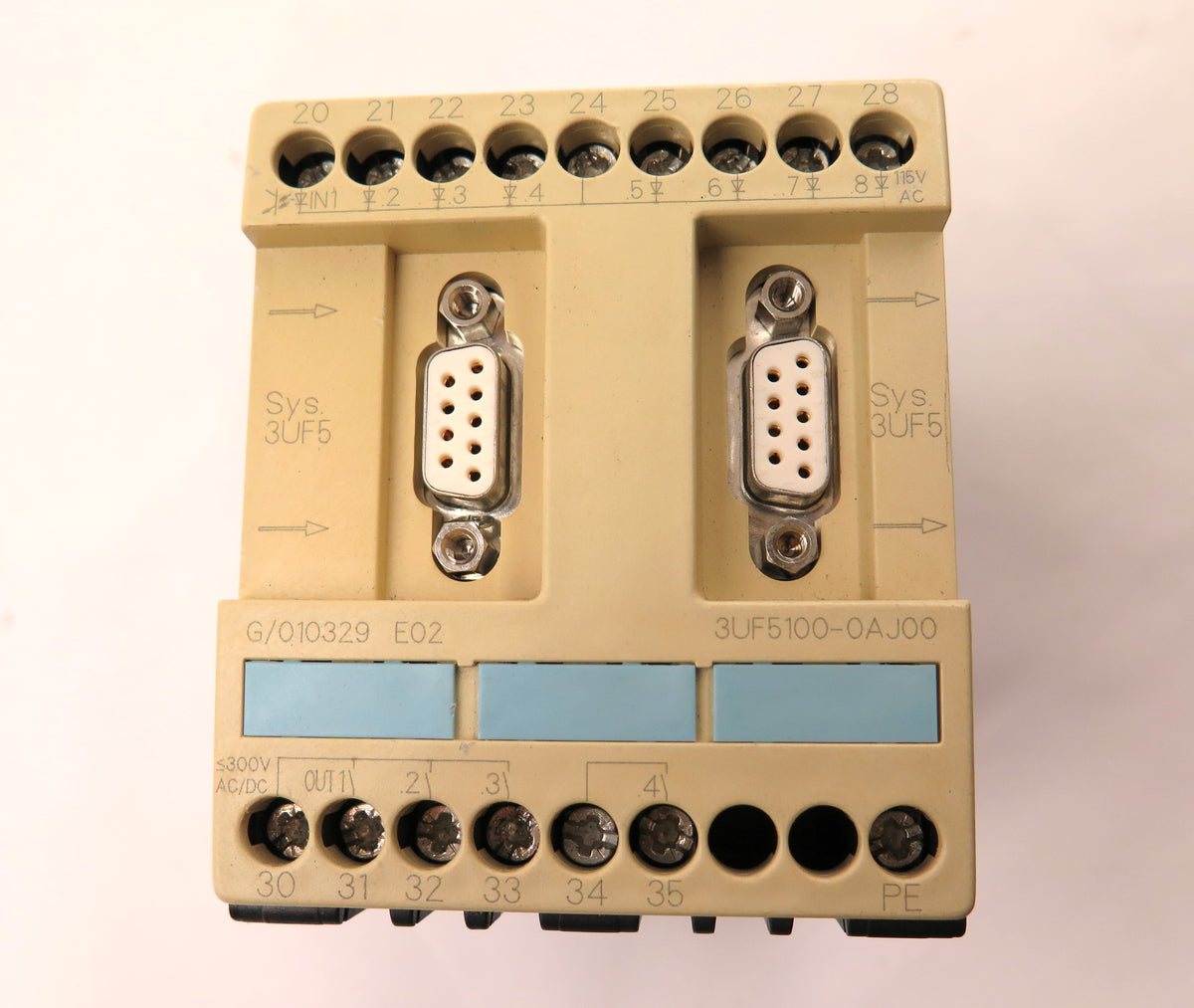Siemens 3UF5100-0AJ00 Extension Module 8 Inputs 4 Outputs 115Vac SIMOCODE-DP - Advance Operations