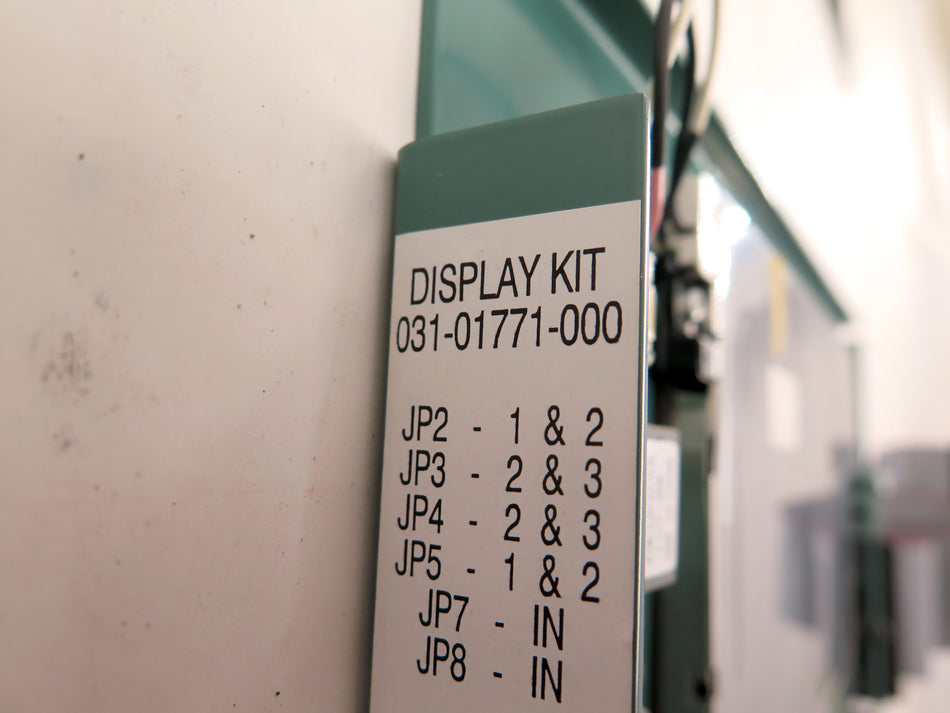 York / Sharp 031-01771-000 Screen Display HMI Color LCD - Advance Operations