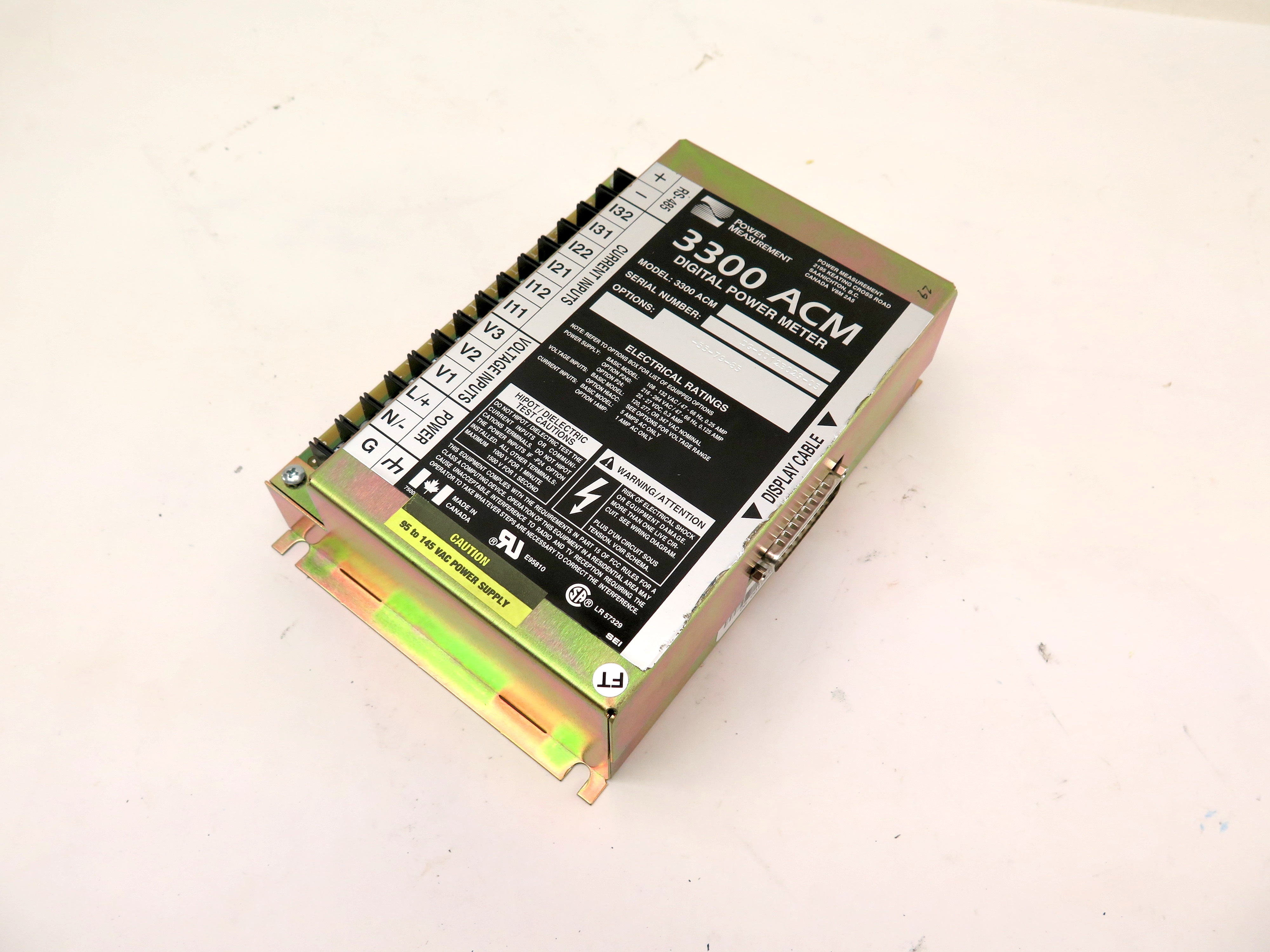 Power Measurement 3300 ACM Digital Power Meter Module – Advance Operations