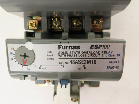 Furnas 14DS+32A*51 Size 1 Starter & 48ASE3M10 Overload Relay 9-18A - Advance Operations