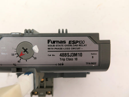 Furnas 48BSJ3M10 Overload Relay 600Vac 30-60A - Advance Operations