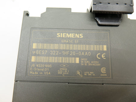 Siemens 6ES7 322-1HF20-0AA0 Output Module - Advance Operations