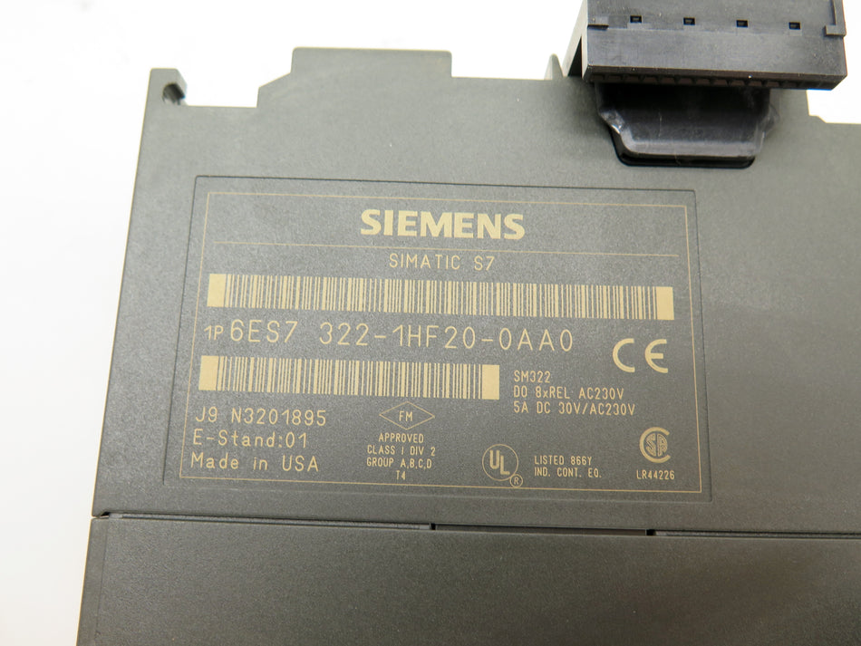 Siemens 6ES7 322-1HF20-0AA0 Output Module - Advance Operations