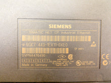 Load image into Gallery viewer, Siemens 6GK7 443-1EX11-0XE0 Simatic NET CP Industrial Ethernet - Advance Operations

