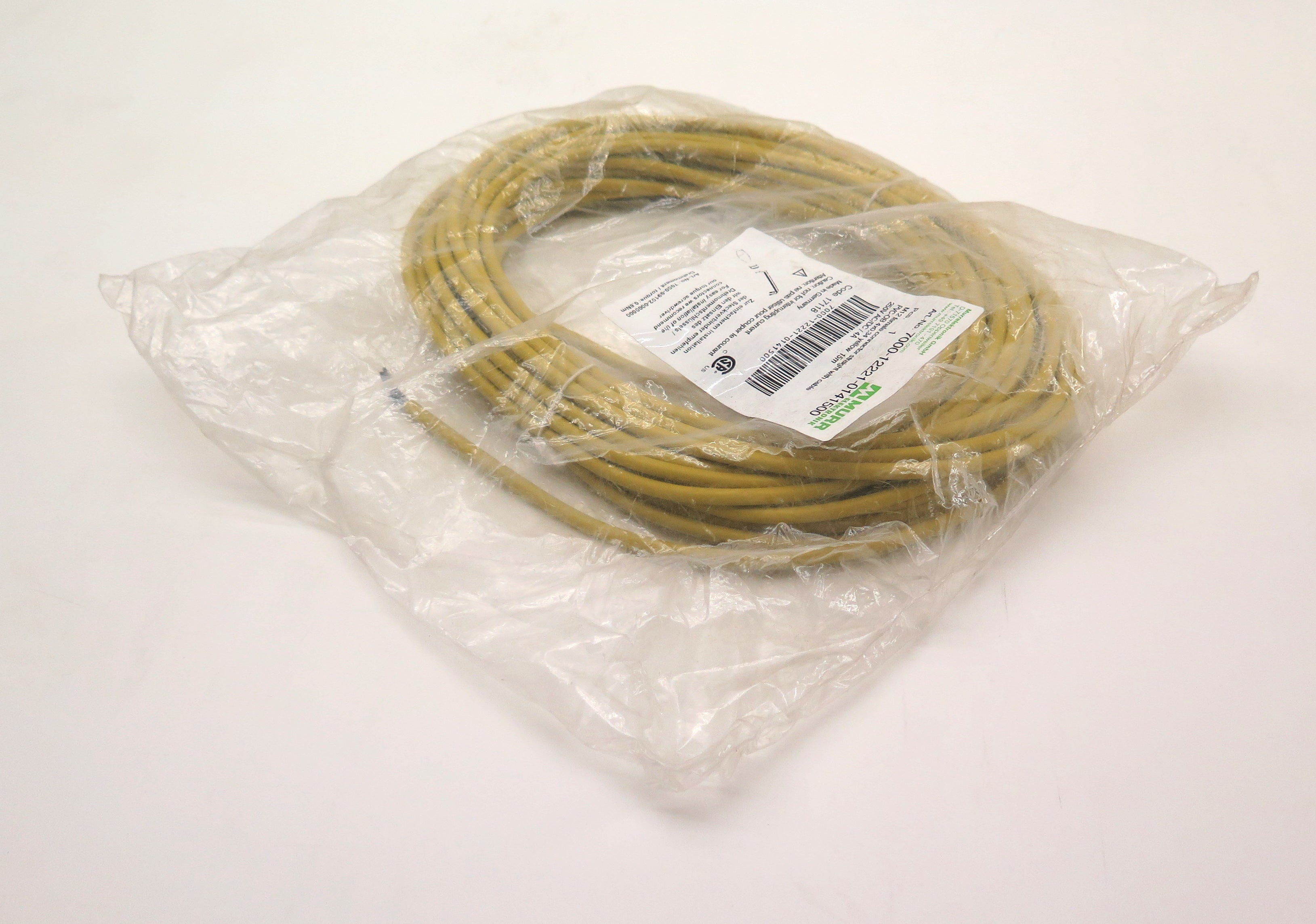 Murr Elektronik 7000-12221-0141500 M12 Female Connector Straight  15M - Advance Operations