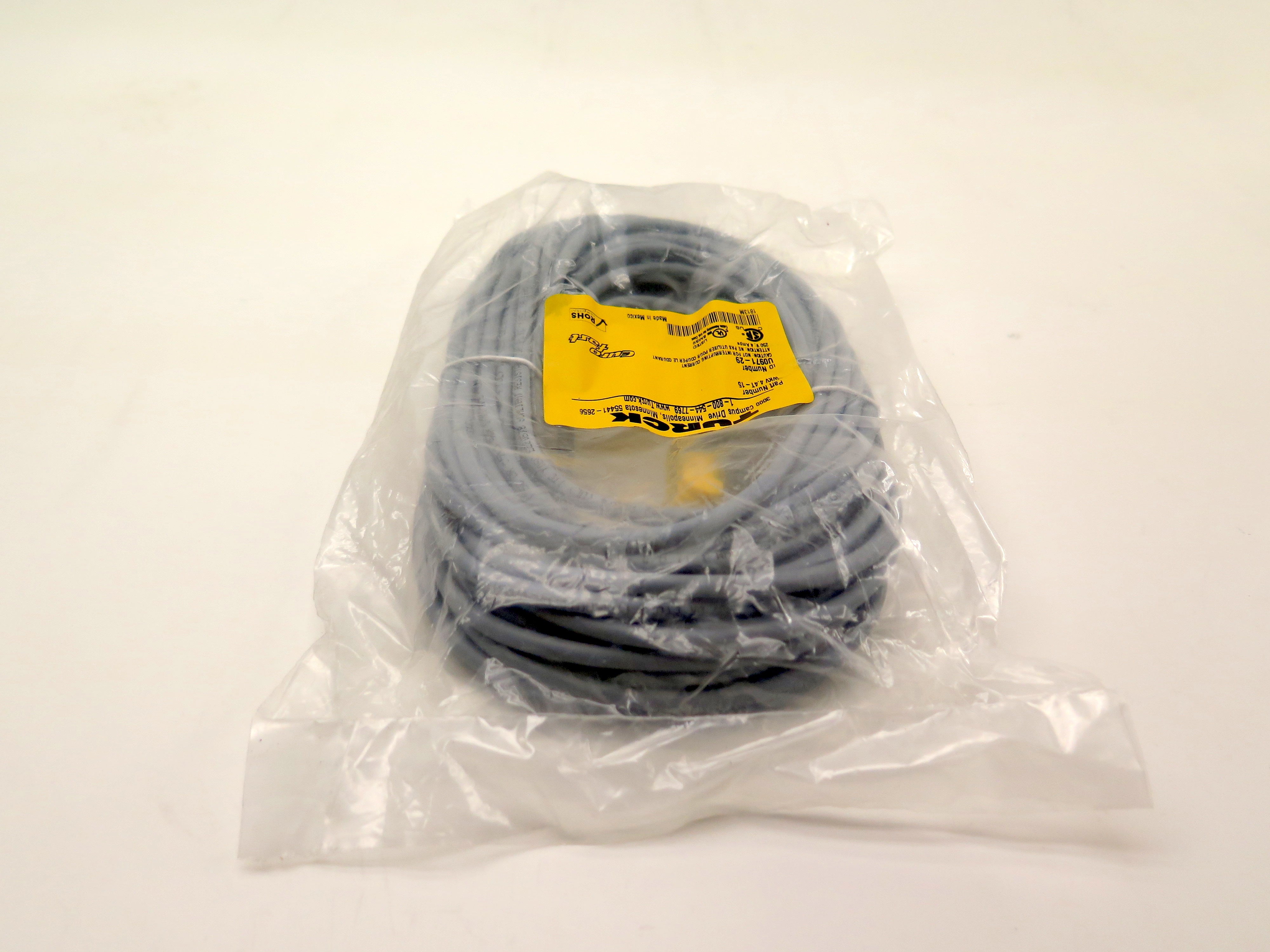 Turck U0971-29 Eurofast Cordset Automation Cable - Advance Operations