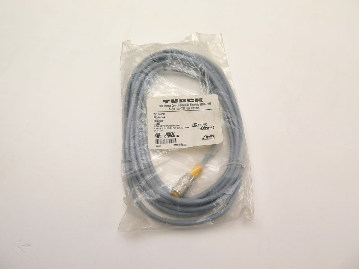 Turck U2173 / RK 4.4T-4 Automation Cable Set - Advance Operations