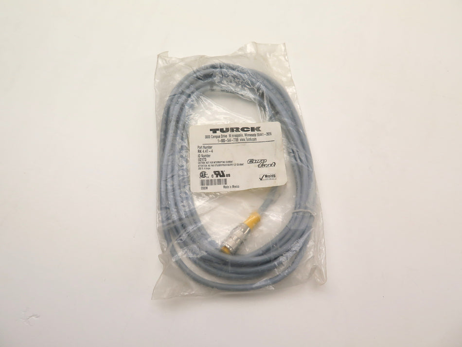 Turck U2173 / RK 4.4T-4 Automation Cable Set - Advance Operations