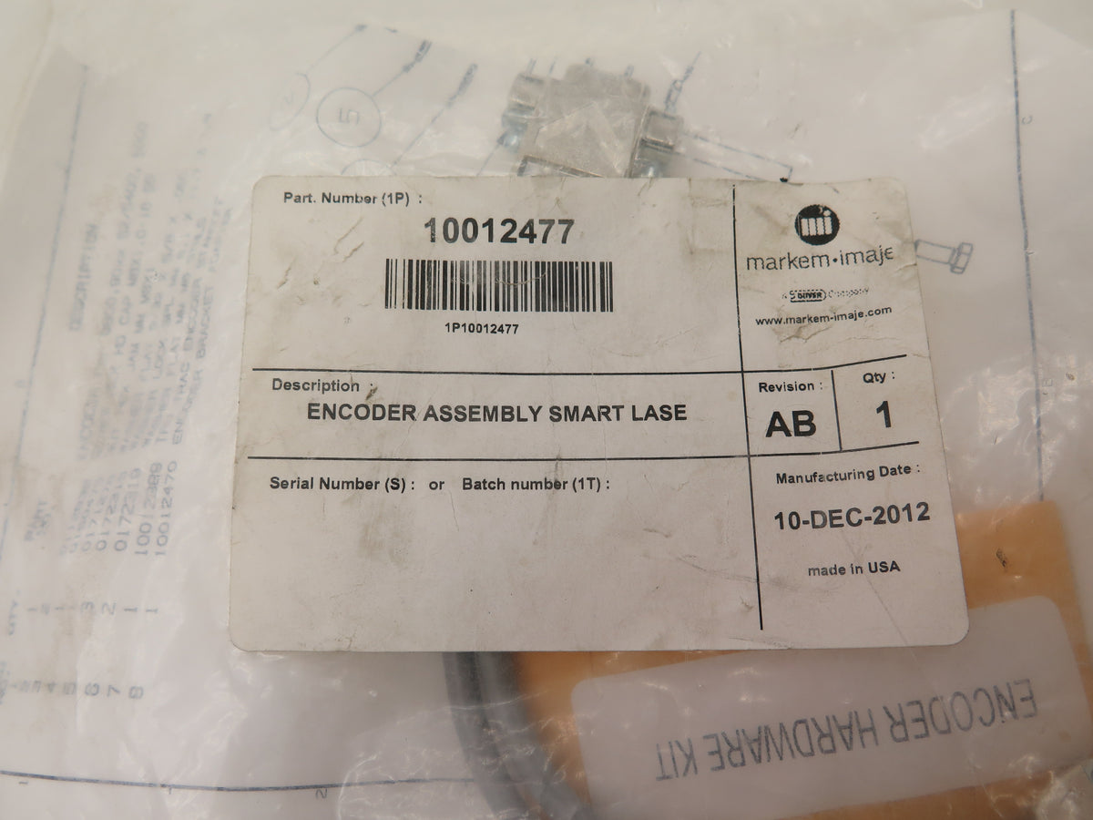Markem Imaje 10012477 Encoder Assembly Smart Lase - Advance Operations
