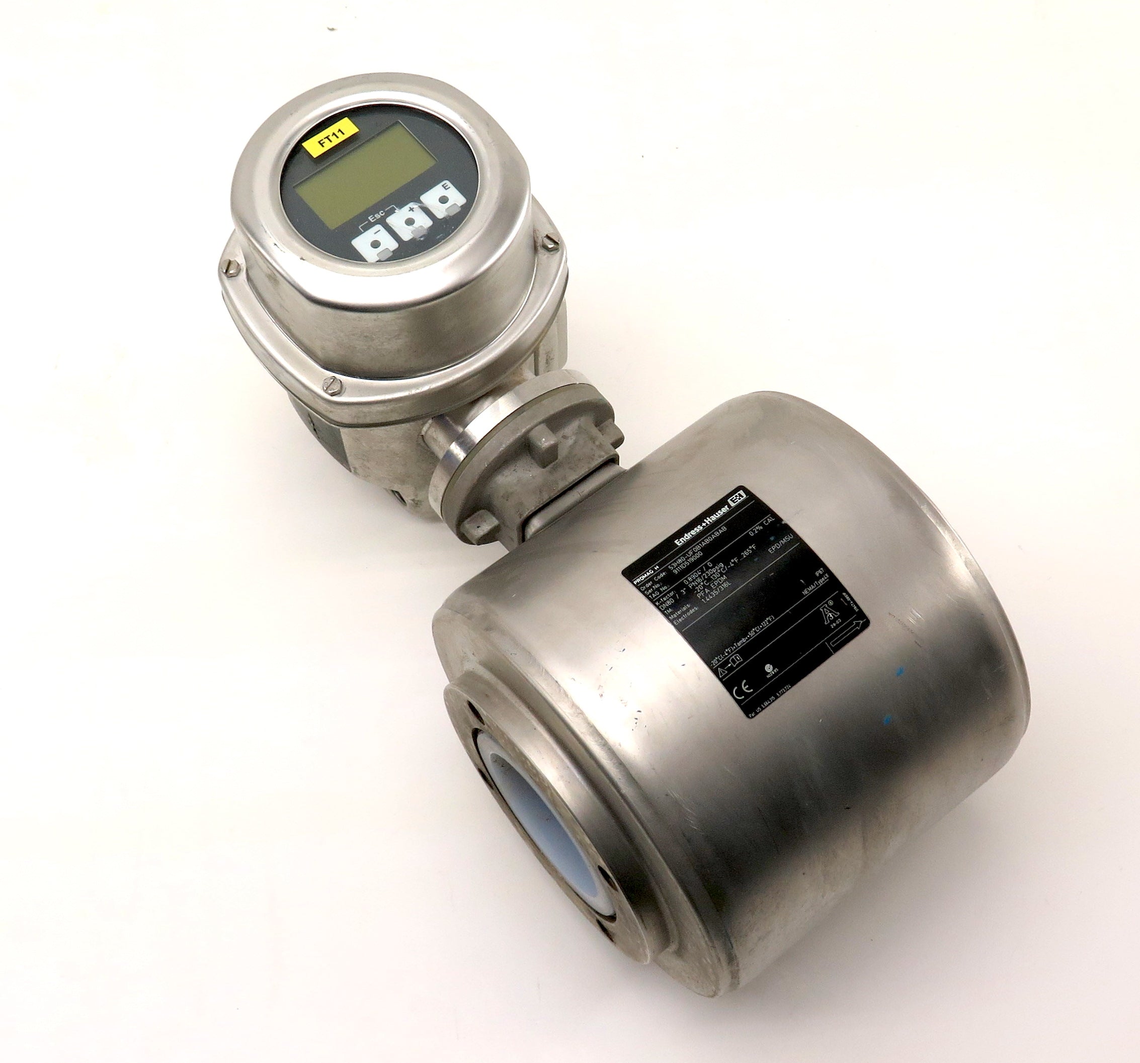 Endress + Hauser 53H80-UF0B1AB0ABAB Flow Meter Promag H – Advance ...