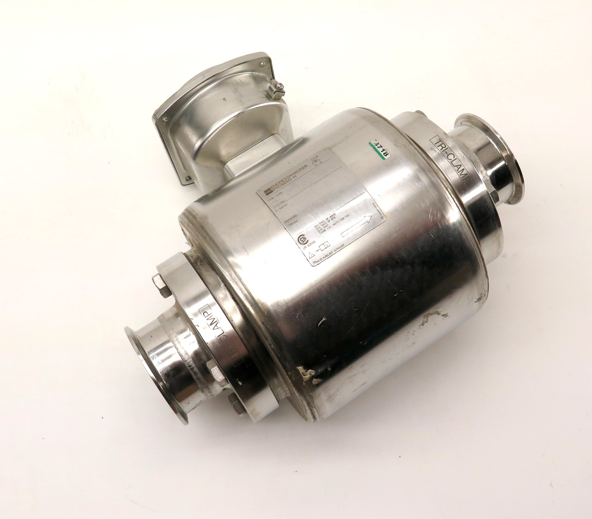 Endress + Hauser 65F25-AE2AG1AAABAA Flow Meter 3" Stainless Steel Promag H - Advance Operations