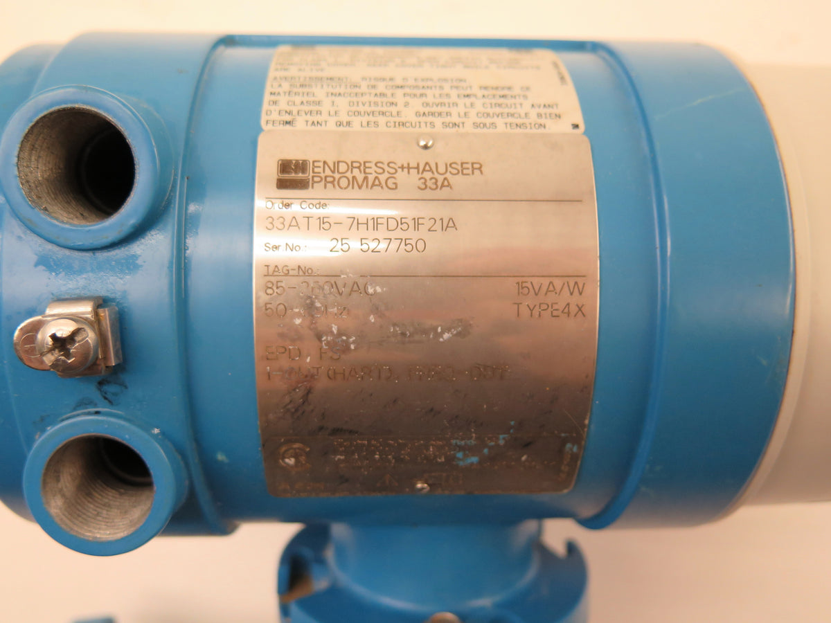 Endress + Hauser 33AT150-7H1FD51F21A Promag 33A Transmitter - Advance Operations