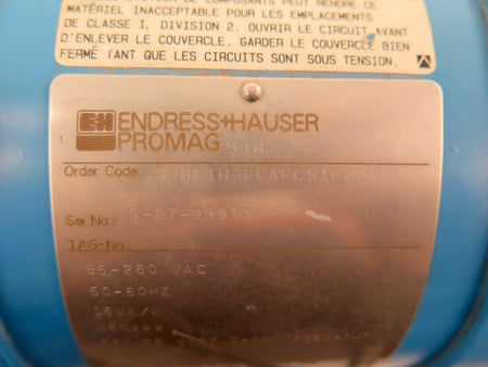 Endress + Hauser 33HP1H-FCAFC51F21 Promag 33H Transmitter - Advance Operations