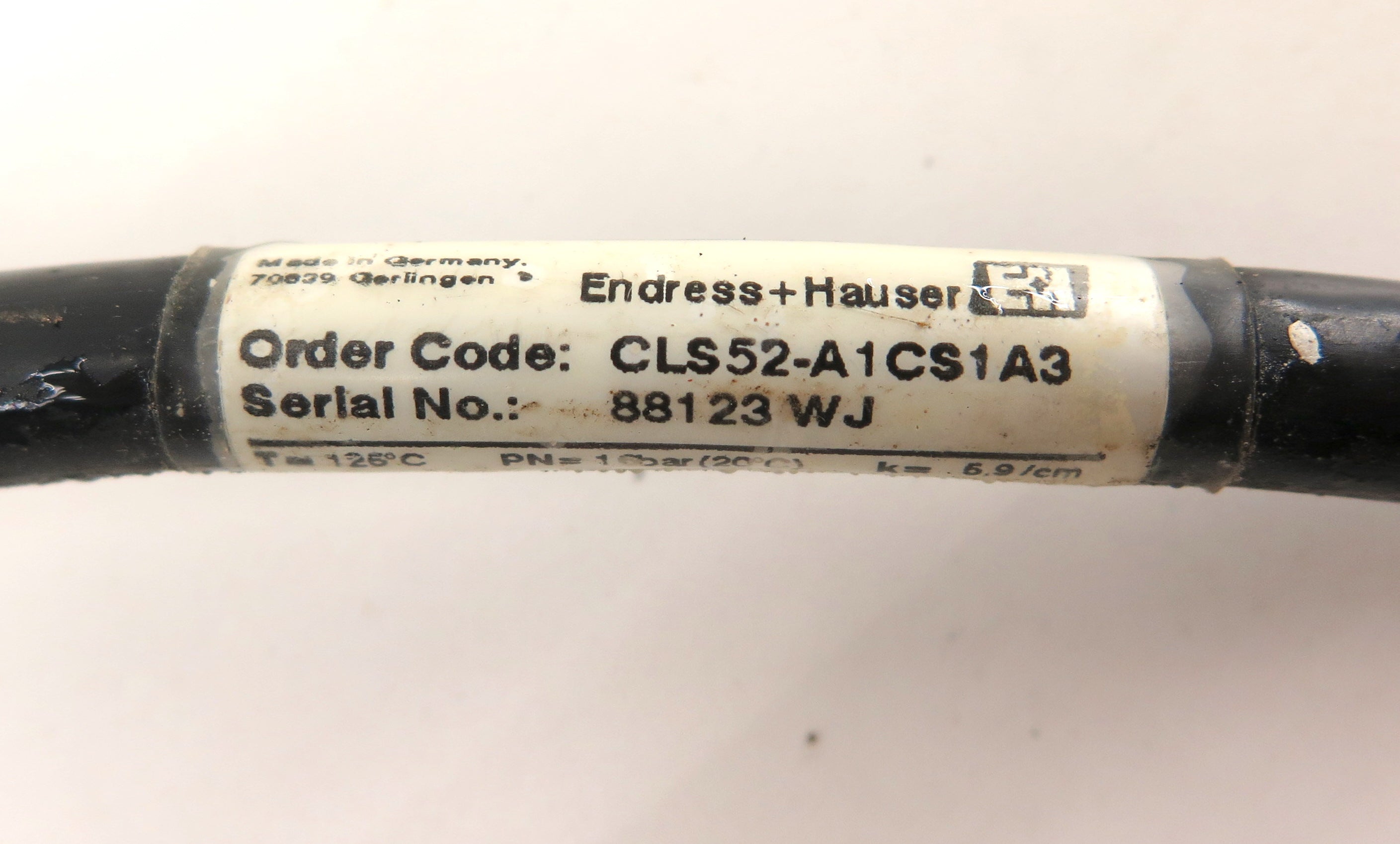 Endress + Hauser CLS52-A1CS1A3 Conductivity Sensor 2Inch - Advance Operations