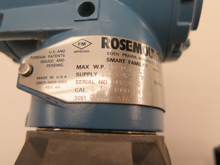 Endress + Hauser 3051 CG3A22A1AS1C5 Pressure Transmitter & Sensor - Advance Operations