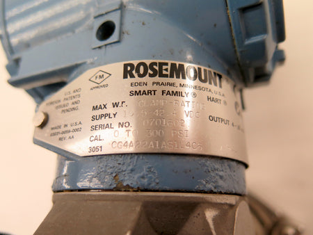 Rosemount 3051 CG4A22A1AS1L4C6 Pressure Transmitter & Sensor - Advance Operations