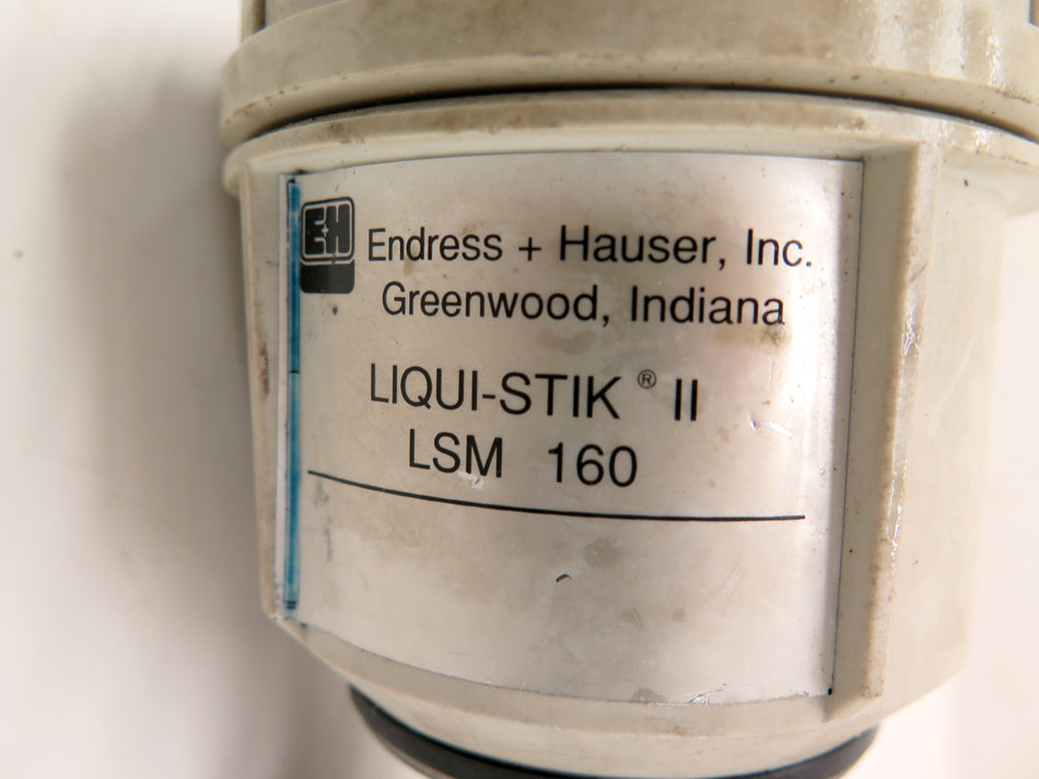 Endress + Hauser LSM 160 LIQUI-STIK II - Advance Operations