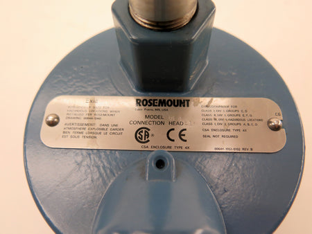 Rosemount Model 64 4 Connection Head L1 / 00644-1051-0102 Rev.B Transmitter - Advance Operations