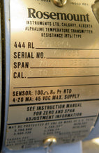 Load image into Gallery viewer, Rosemount 444 RL2U12C6 Pressure Transmitter - Advance Operations

