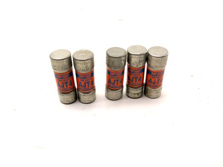 Gould Shawmut AJT4 Time Delay Fuse 4A 600V LOT OF 5 - Advance Operations