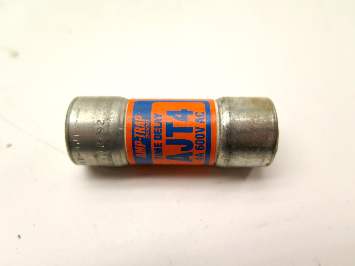 Gould Shawmut AJT4 Time Delay Fuse 4A 600V LOT OF 5 - Advance Operations