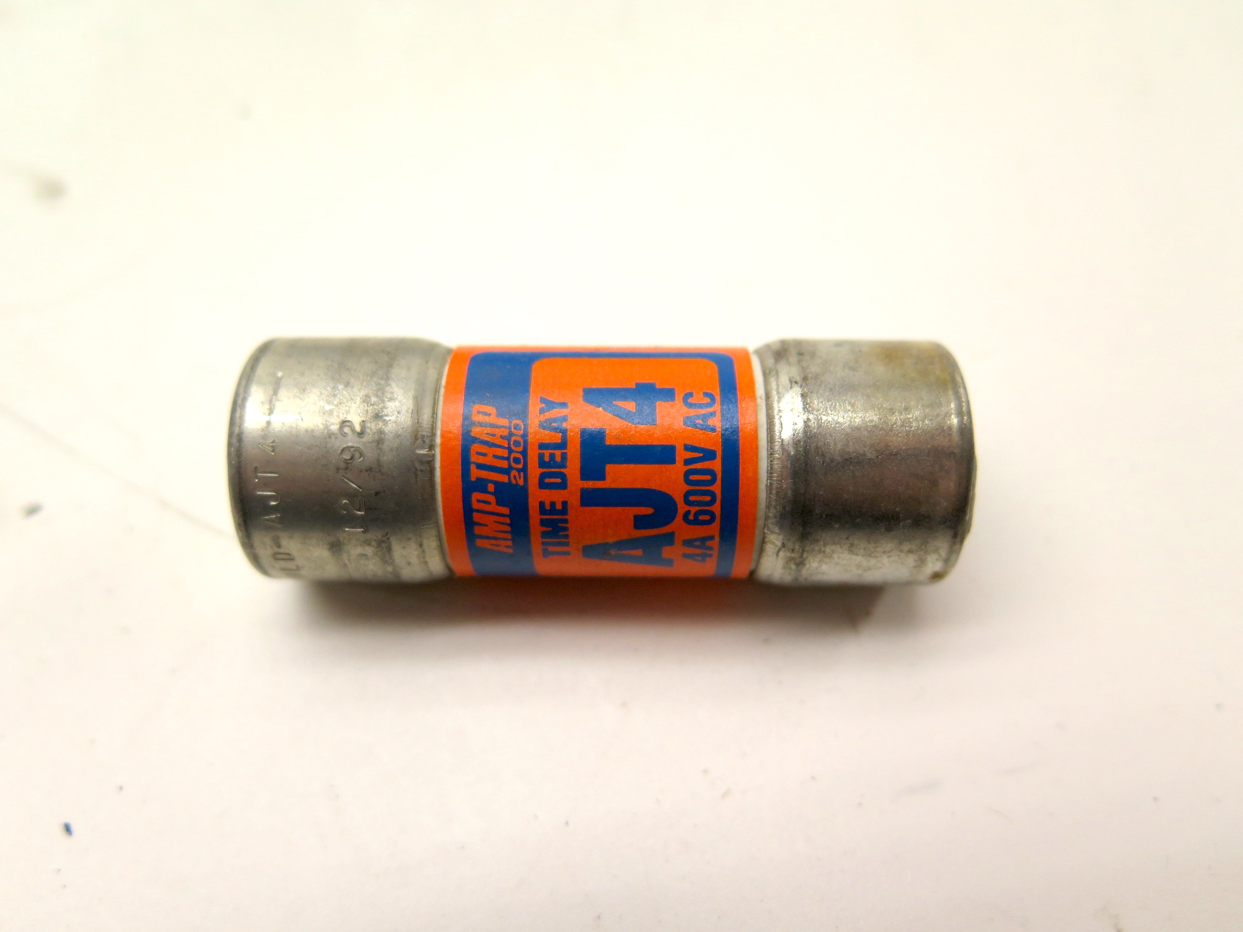 Gould Shawmut AJT4 Time Delay Fuse 4A 600V LOT OF 5 - Advance Operations