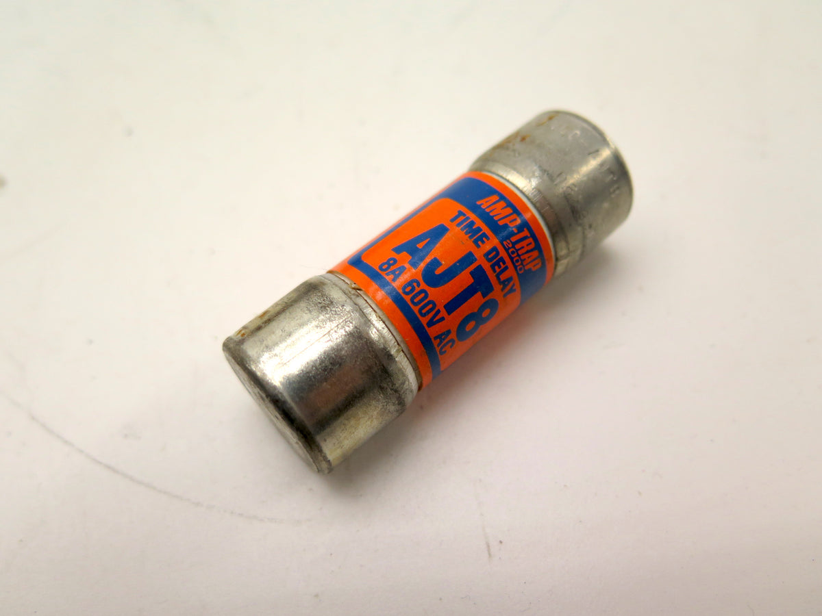 Gould Shawmut AJT8 Time Delay Fuse 8A 600V LOT OF 6 - Advance Operations
