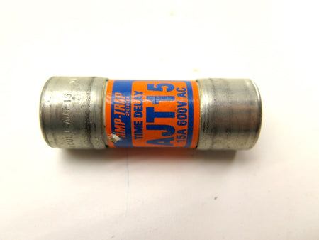 Gould Shawmut AJT15 Time Delay Fuse 15A 600V LOT OF 5 - Advance Operations