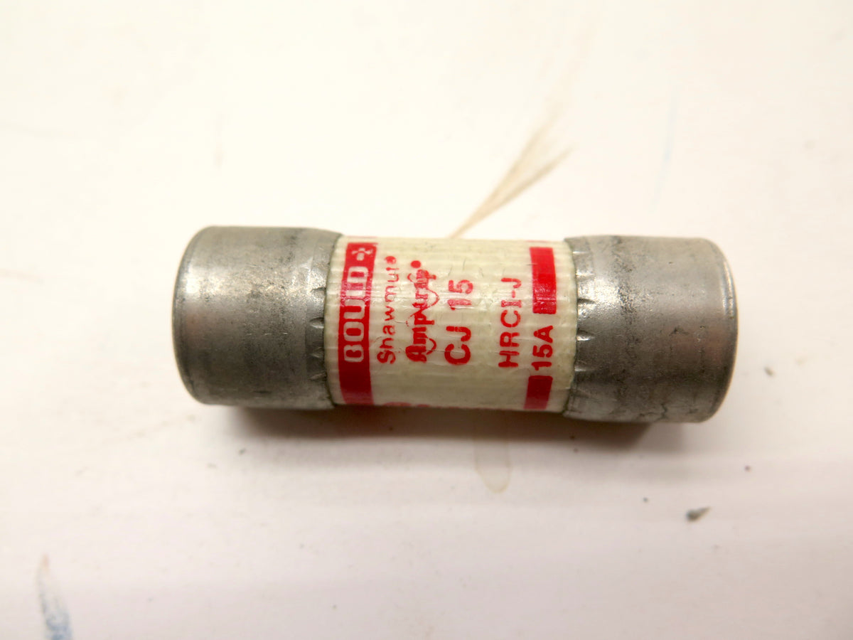 Gould CJ 15 Amp-Trap 15A Fuse 600V LOT OF 3 - Advance Operations