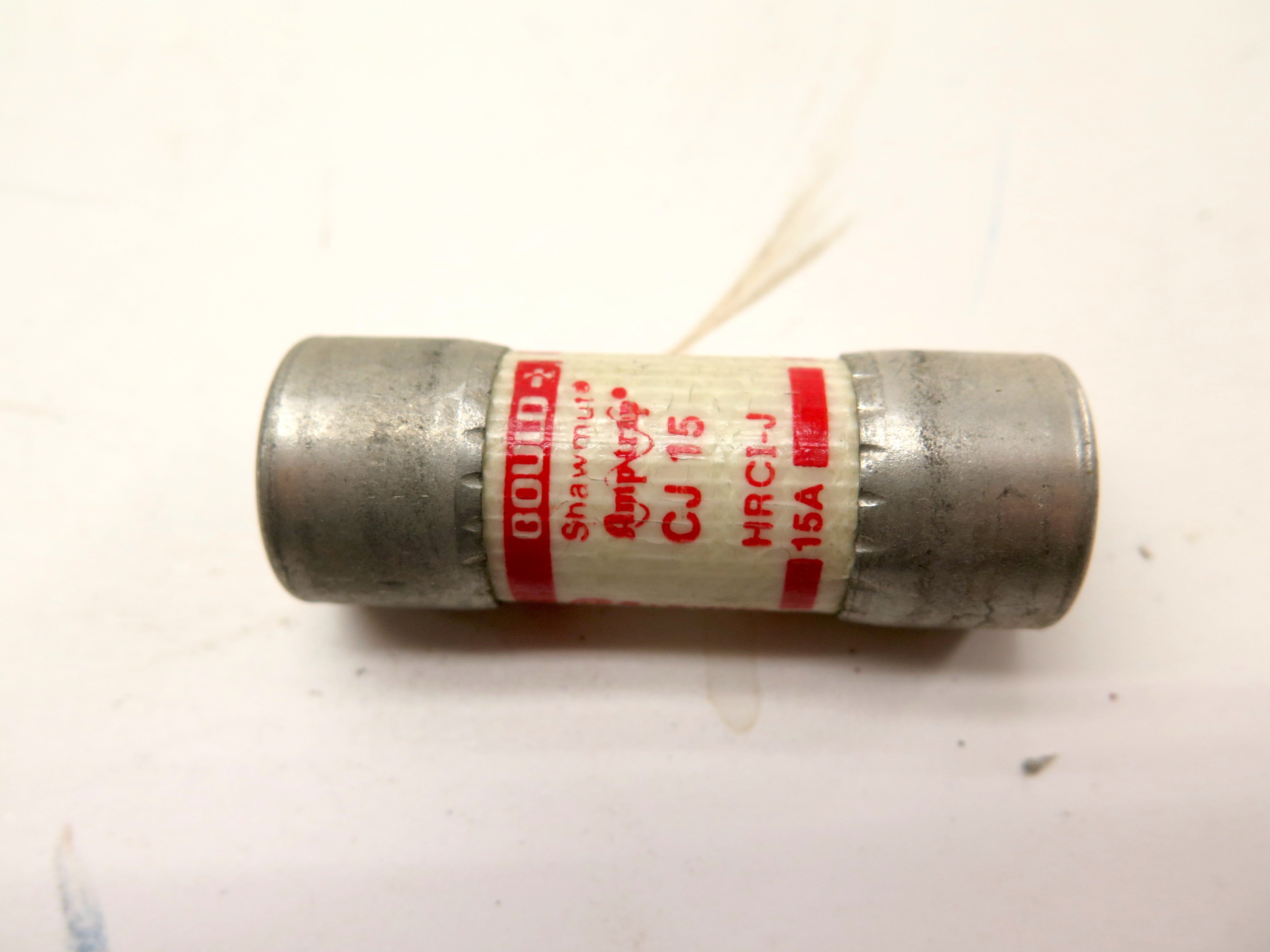 Gould CJ 15 Amp-Trap 15A Fuse 600V LOT OF 3 - Advance Operations