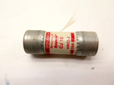 Gould CJ 15 Amp-Trap 15A Fuse 600V LOT OF 3 - Advance Operations