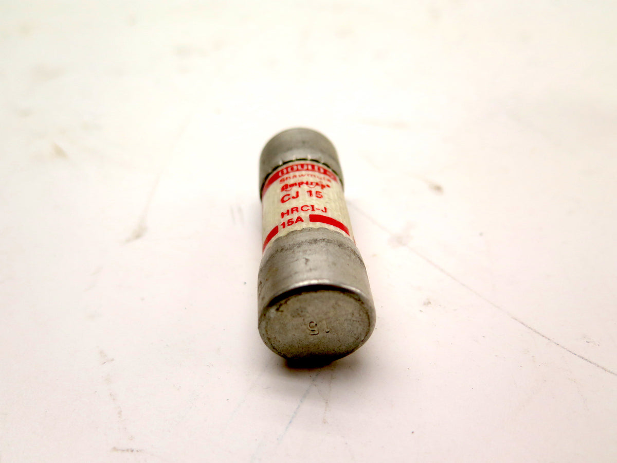 Gould CJ 15 Amp-Trap 15A Fuse 600V LOT OF 3 - Advance Operations