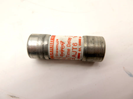 Gould AJT6 Amp-Trap Time Delay Fuse 6A LOT OF 5 - Advance Operations