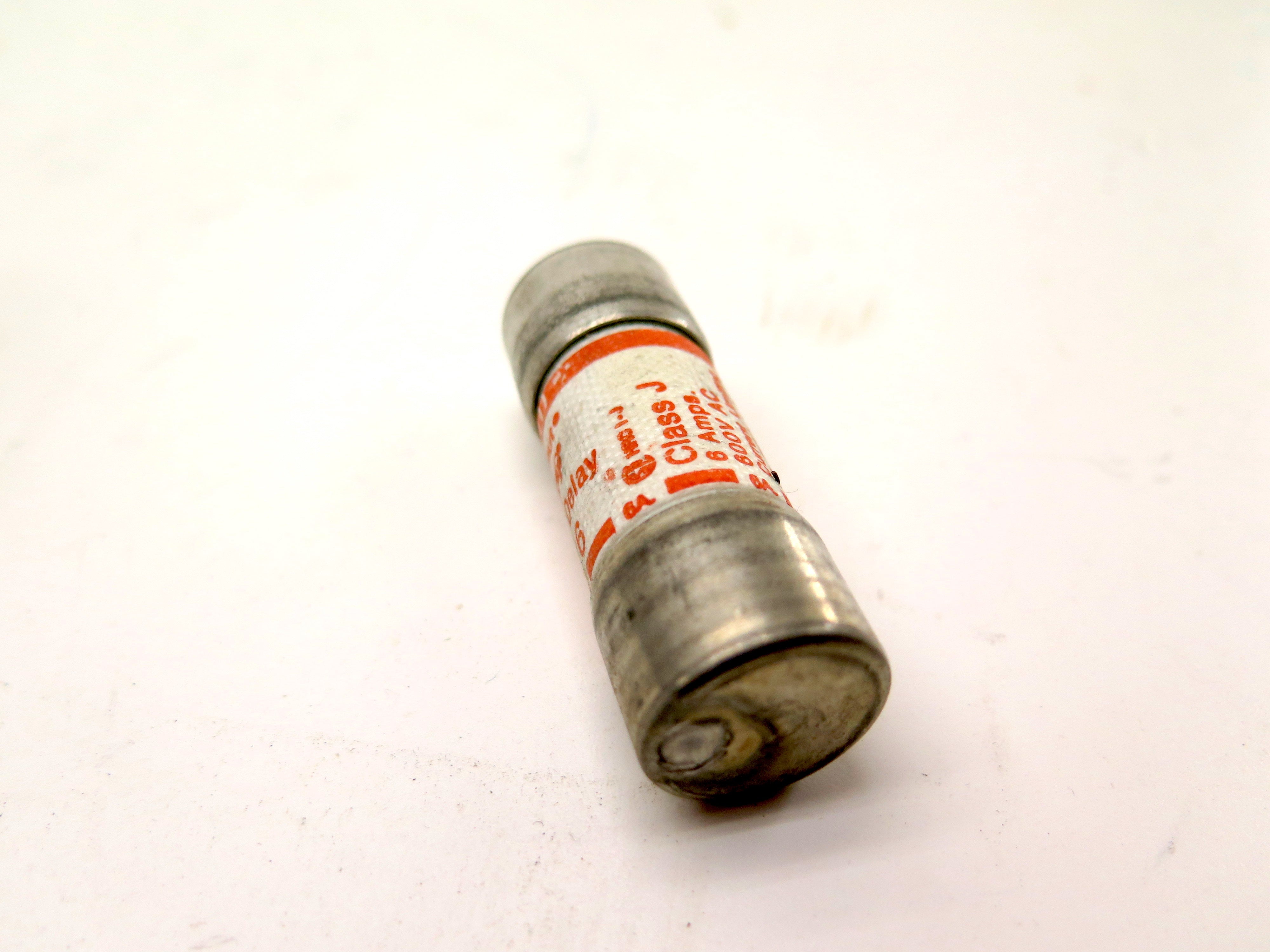 Gould AJT6 Amp-Trap Time Delay Fuse 6A LOT OF 5 - Advance Operations