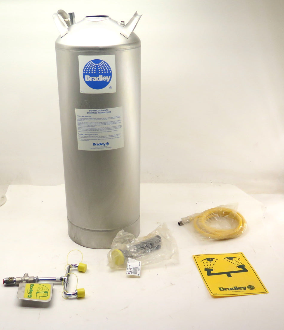 Bradley S19-788 Portable Eye Wash Station 15 Gallon MISSING PARTS READS - Advance Operations