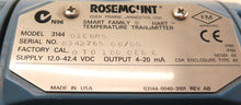 Load image into Gallery viewer, Rosemount 3144D1C6M5 Smart Hart Temperature Transmitter &amp; Digital Screen - Advance Operations
