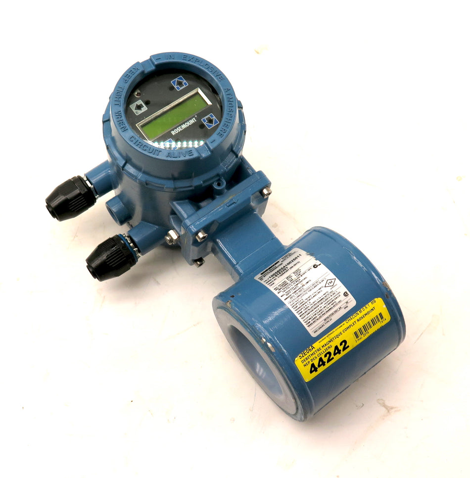 Rosemount 8711TSA030IU1N0 Magnetic Flowtube & Transmitter 3" - Advance Operations